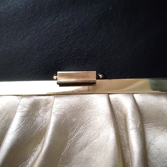 Gold Mini Shoulder Bag | 9"x5" - Picture 3 of 5